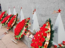 В некрополе мемориального комплекса «35 Береговая батарея» захоронили останки 72 защитников Севастополя