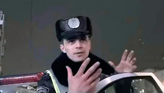 Дорожный контроль "хлопнул" КОБРУ на сьемке заказного сюжета и фальсификации "пьянки"!