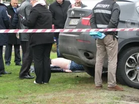 В Киеве застрелили бизнесмена на автомобиле BMW X6 с севастопольскими номерами