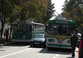 В Севастополе в результате ДТП пострадали пассажиры троллейбуса