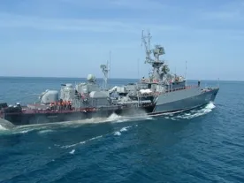 Корвет "Тернополь" начал патрулирование в Средиземном море