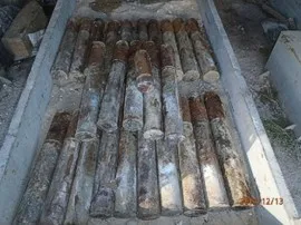В Севастополе на кладбище откопали склад снарядов