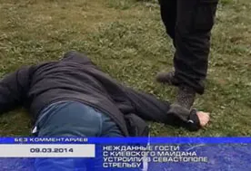 Нежданные гости с киевского майдана устроили в Севастополе стрельбу