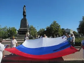 По предварительным подсчетам ГИК, в Севастополе 93% проголосовали за вхождение в состав Российской Федерации. Мы в России!!!
