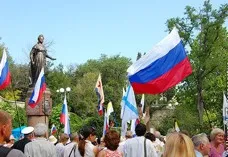 В Севастополе совершено нападение на палатку защитников памятника Екатерине II