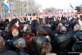 Митинг Народной воли в Севастополе 23 февраля 2014 года. Архивные фото, которые не попали на передовицы. Публикуется впервые