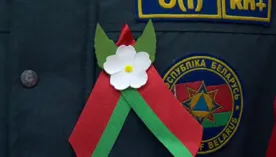 Белоруссия идет "своим путем": Георгиевскую ленту заменили на красно-зеленую