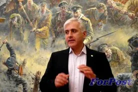 Сила русского духа в пророческих картинах художника В.Нестеренко.
В Севастополе открылась выставка картин «Мы – русские, с нами Бог!»