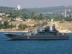 Завершилось пребывание БДК "Ямал" Черноморского флота в греческом порту Суда