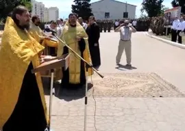 В подразделении морпехов Черноморского флота заложили храм в честь святого благоверного князя Александра Невского