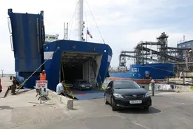 Керченская переправа установила рекорд по перевозкам
