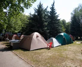 Протестующие против роста тарифов разбили палаточный городок в столице Молдавии
