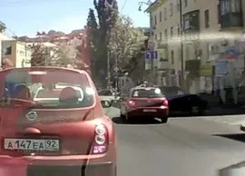 Две иномарки «не поделили» перекрёсток в Севастополе