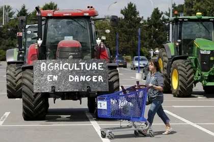 Европейский профсоюз фермеров подсчитал потери от продуктового эмбарго
