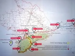 Весной в Крыму приступят к строительству федеральной скоростной трассы "Таврида". Схема