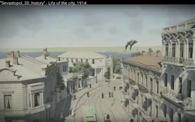 Дореволюционный Севастополь весной: новый ролик сняла команда проекта "История в 3D"
