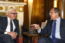 Штайнмайер на встрече с Лавровым настаивал на перемирии в Алеппо