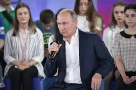 Видеотрансляция "Недетского разговора с Владимиром Путиным"