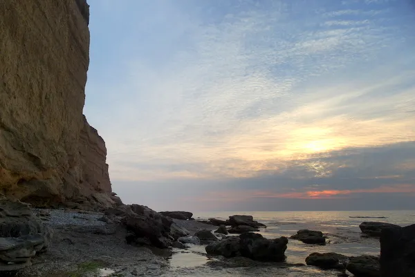Закат на мысе Лукулл