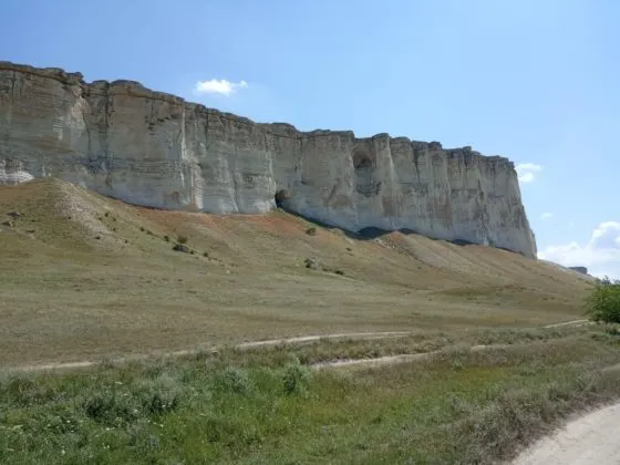 Белая скала в Крыму