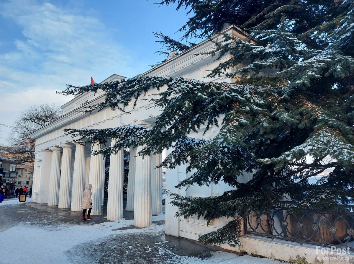 севастополь центр города снег в севастополе новости погода в севастополе графская