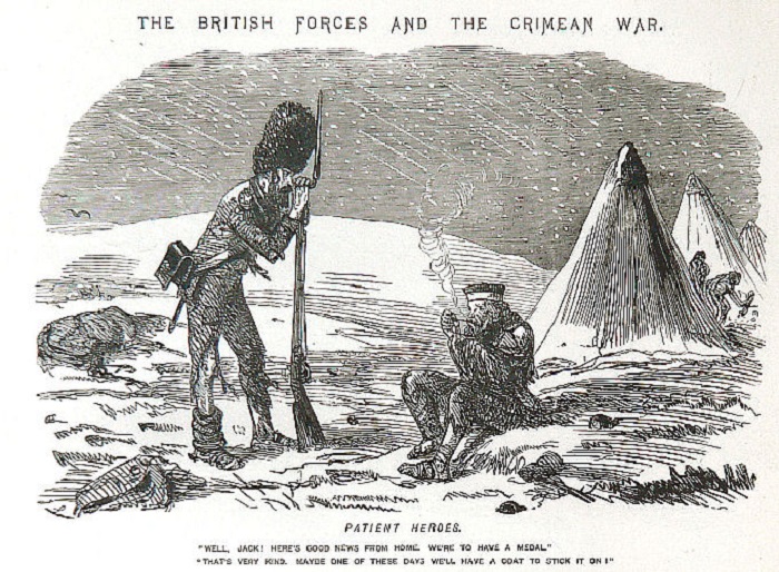 крым крымская война история карикатура сми австралия солдаты 
