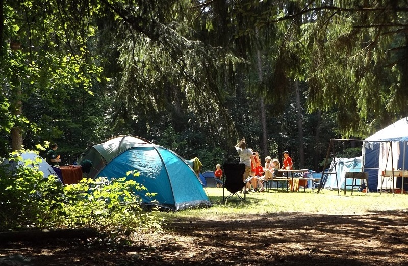 крым отдых молодежь туризм палатки природа студенты