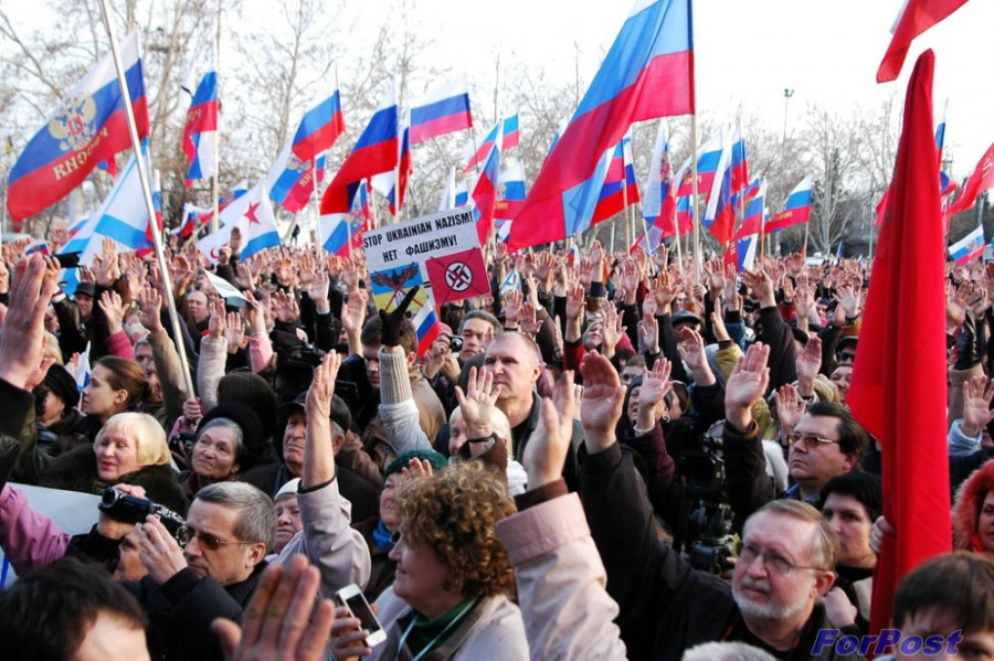 митинг в Севастополе 