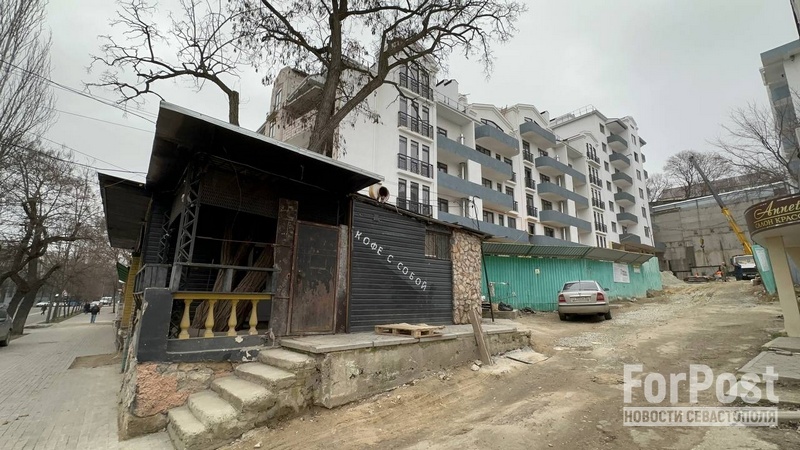 Севастополь консоль центр ул Гоголя 19 кафе Ветерок дом строительство снос демонтаж суд