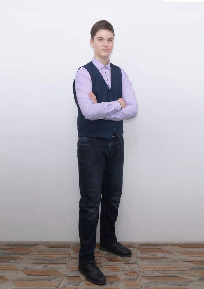 Арсений Костыря, самый высокий мальчик России