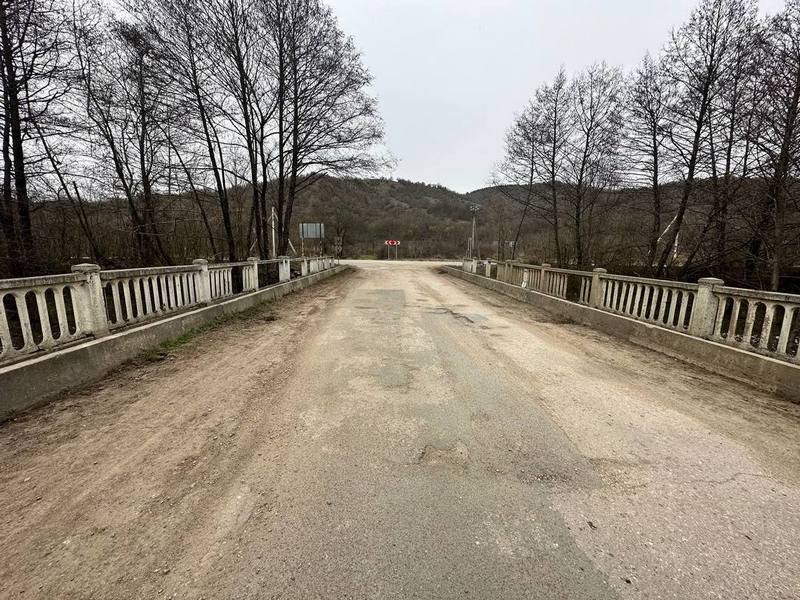 крым Бахчисарайский район дорога мост ремонт ограничения