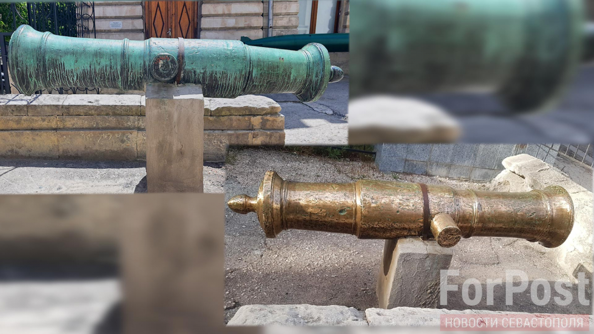 севастополь музей флота старинные бронзовые пушки