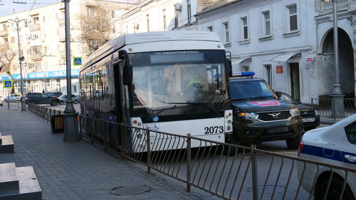 авария севастополь центр троллейбус военный патриот