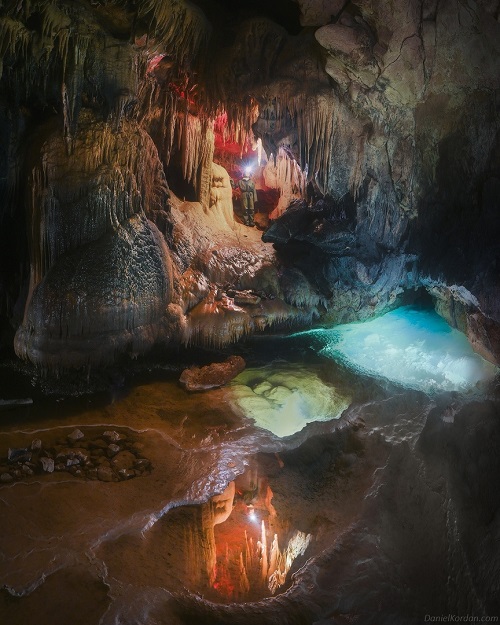 крым пещера сталактиты сталагмиты 