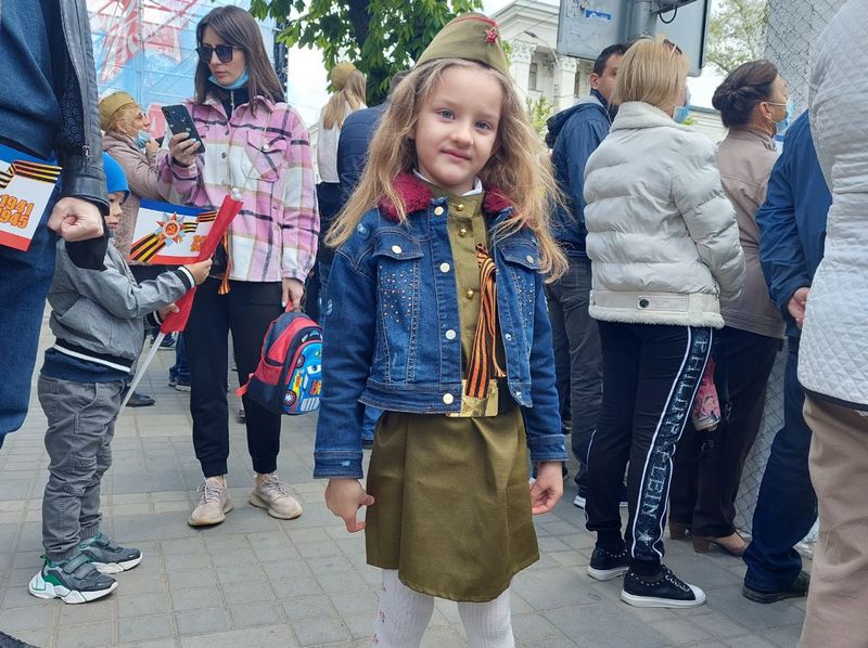крым симферополь парад победа дети форма