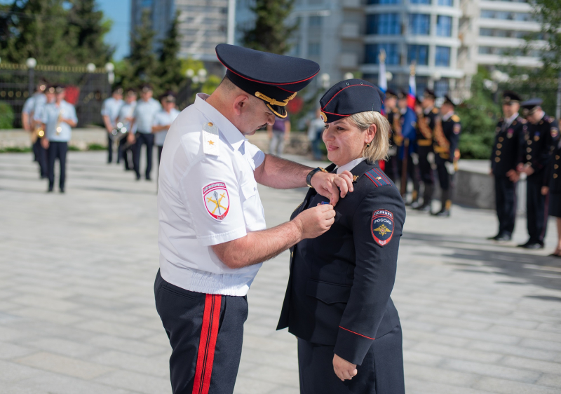 полиция награждение награда медали мвд новости севастополь