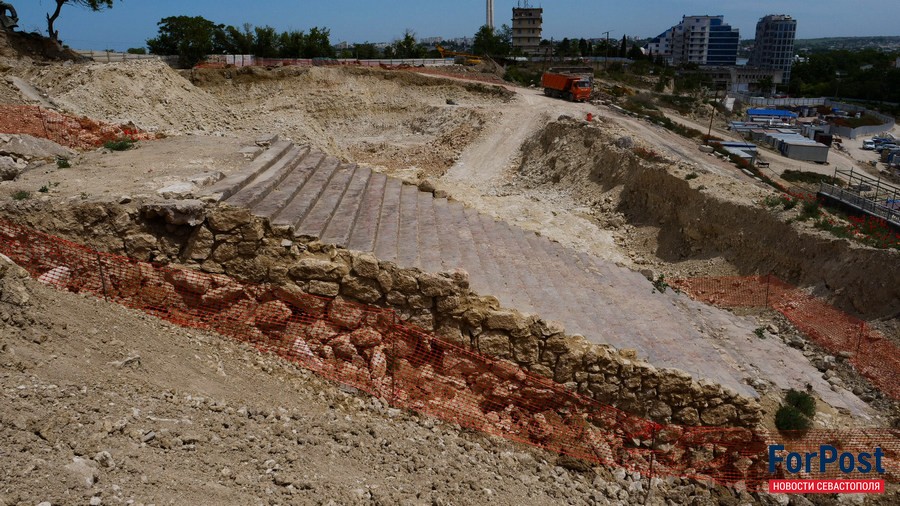 остатки лестницы храм иоана воина севастополь