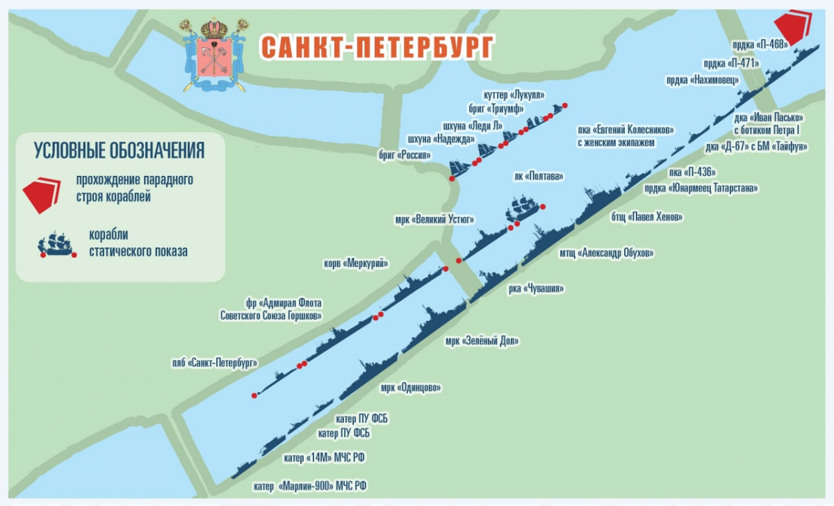 парад вмф в санкт-петербурге севастополь корвет меркурий