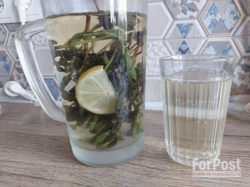 крым домашние холодные напитки мохито лимонад домашний вода