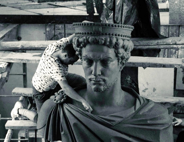 крым алушта петербург скульптура юстиниан искусство византия