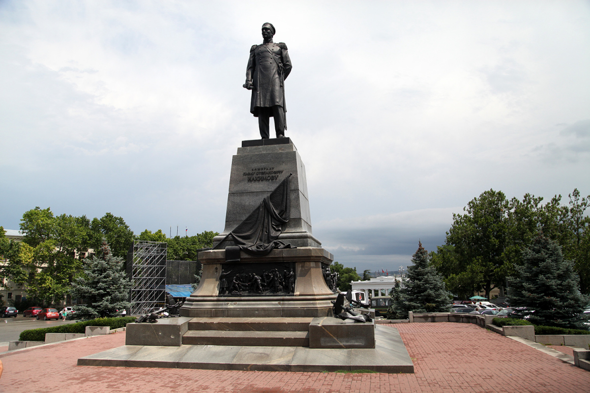 Нахимов, памятник, Севастополь 