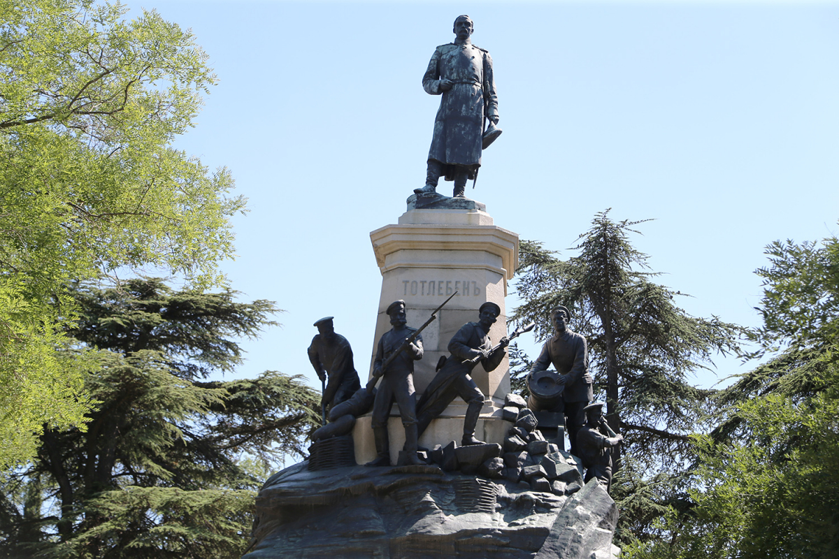 памятник, Эдуард Тотлебен, Севастополь