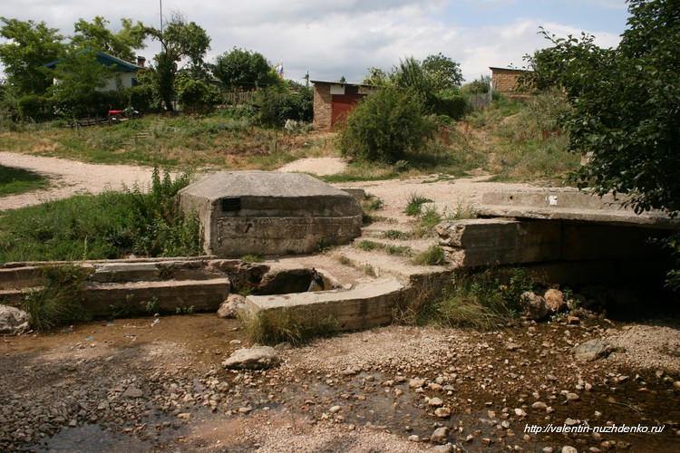 крым дружное источник село каптаж родник вода 