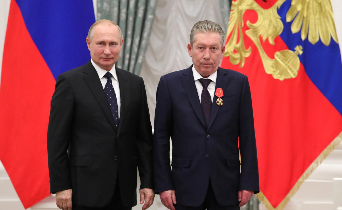 Равиль Маганов и Путин