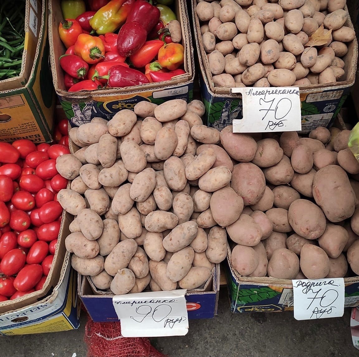 картофель цены продукты еда овощи инфляция рынок форпост новости