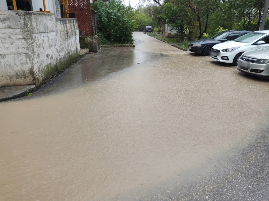 Горпищенко, ливень, дороги, потоп