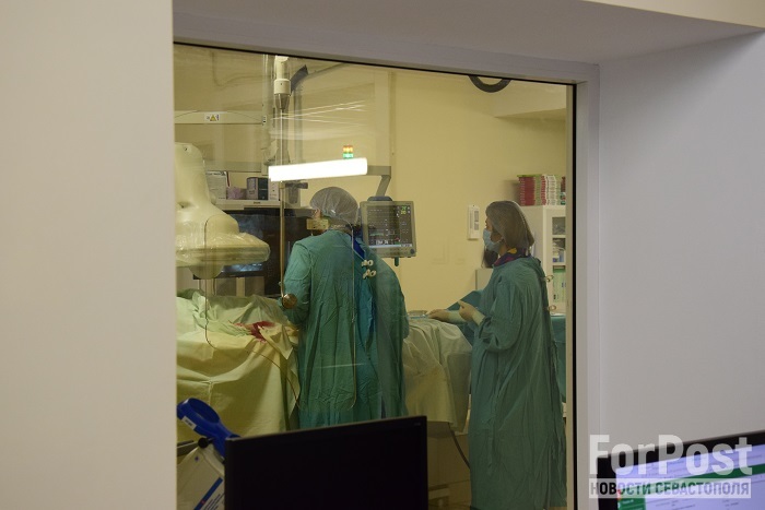 крым ялта стационар больница фмба операция миома матки гинекология рентген операционная