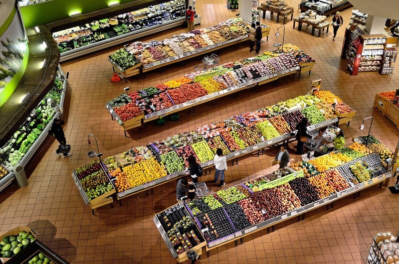 овощи в магазине цена прилавок супермаркет