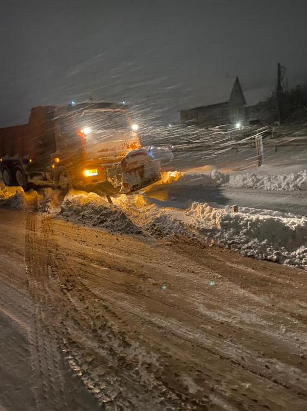 снег уборка севастополь город коммунальщики