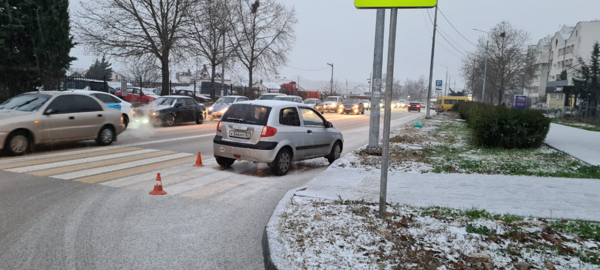 Дтп севастополь снег авария пешеход